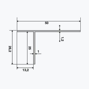 TEMPOLISTEL® A135 profil T - Slika 2